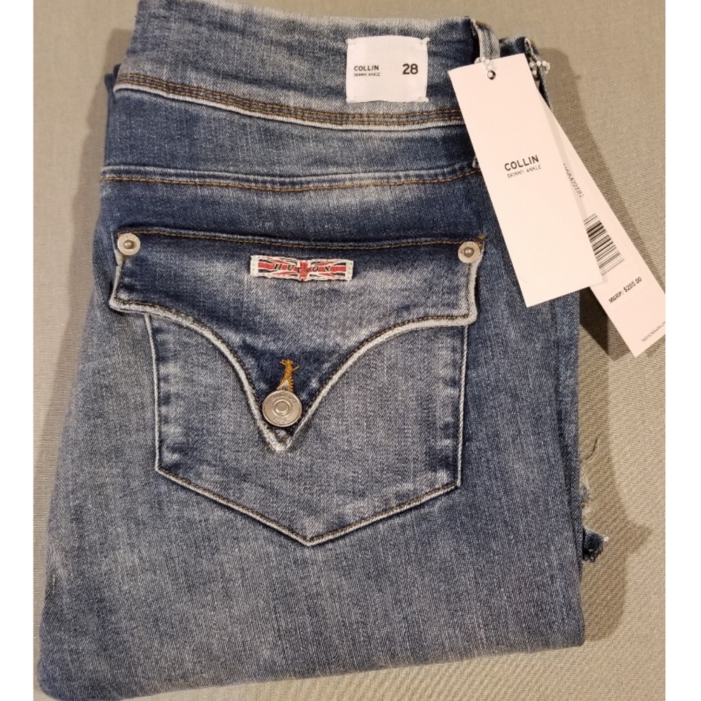 Collin Destroyed Skinny sz 28 - Picture 6 of 8